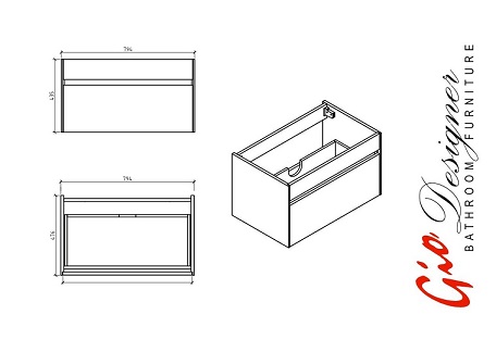 GIO Designer Bathroom Furniture